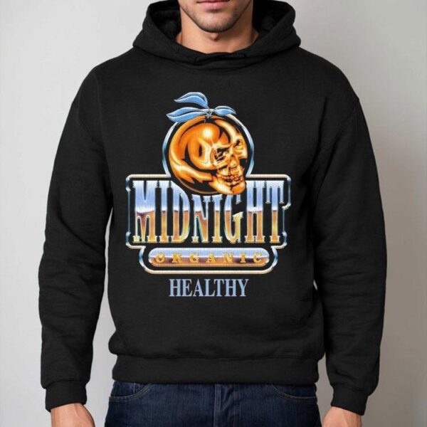 Midnight Organic Chrome Badge Healthy Shirt