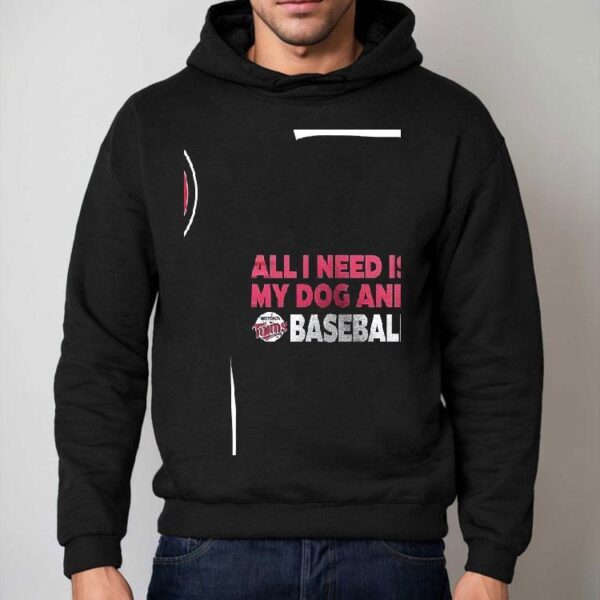 Minnesota Twins Bark At The Park All I Need Is My Dog And Twins Baseball Shirt