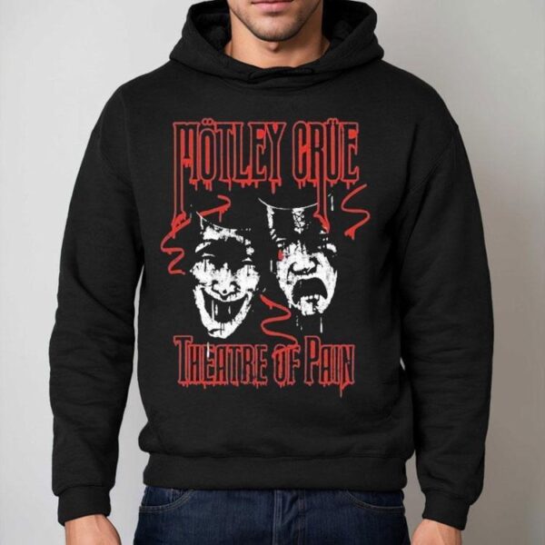 Motley Crue Theatre Of Pain Rustic Drip Shirt