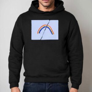 Not Gonna Lie With Kylie Kelce Broken Rainbow Hoodie