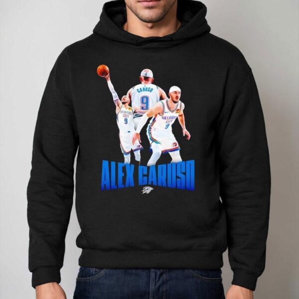 Okc Thunder Caruso Alex 9 Secure Championship 2025 Shirt