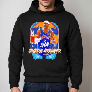 Oklahoma City Thunder Basketball Shai Gilgeous Alexander K Hoodie