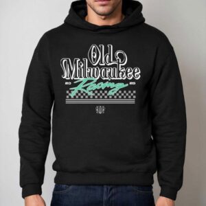 Old Milwaukee Neon Drift Racing Hoodie