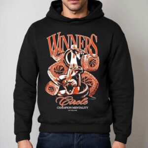 Outrank Winners Circle Champion Mentality Snake Rings Hoodie