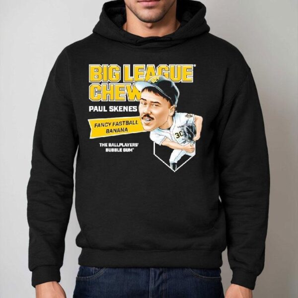 Paul Skenes Big League Chew Fancy Fastball Banana The Ballplayers’ Bubble Gum Shirt