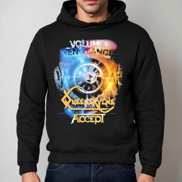 Queensrche X Accept Volume And Vengeance Tour 2025 Shirt