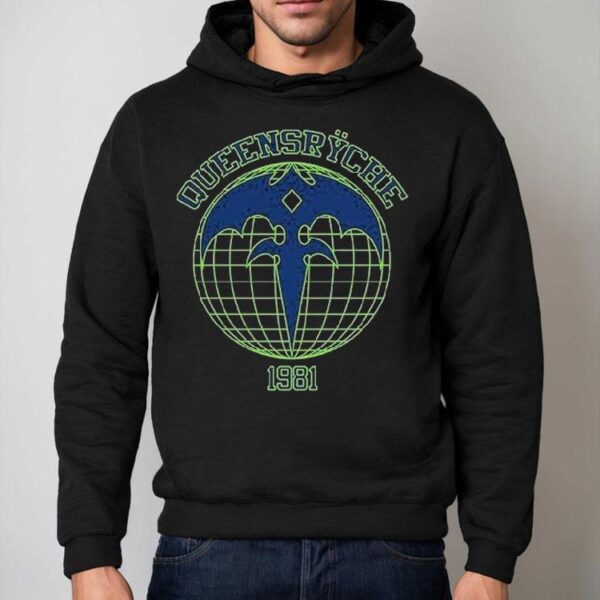 Queensryche Athletic Globe 1981 Shirt