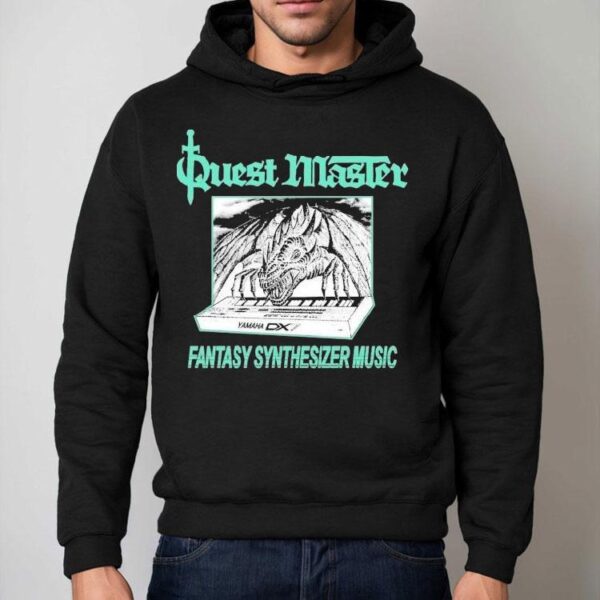 Quest Master Fantasy Synthesizer Music Draconic Oscillations Shirt
