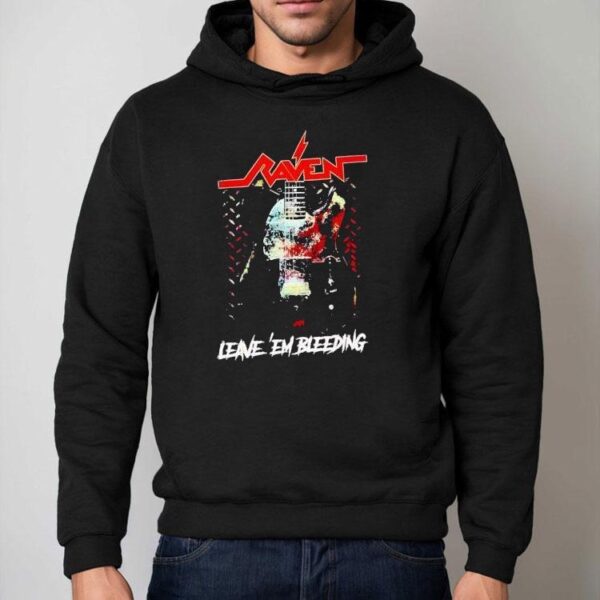 Raven Leave ‘em Bleeding Guitar Shirt