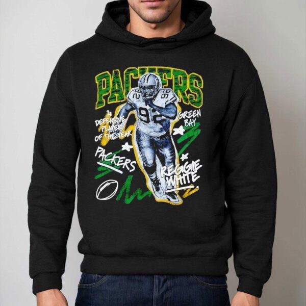 Reggie White Green Bay Packers Football 2x Defensive Player Of The Year Shirt