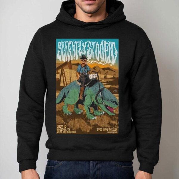 Slightly Stoopid Houston, Tx Summer Tour 2025 10 July Star Wars Chewbacca Cigarettes Shirt