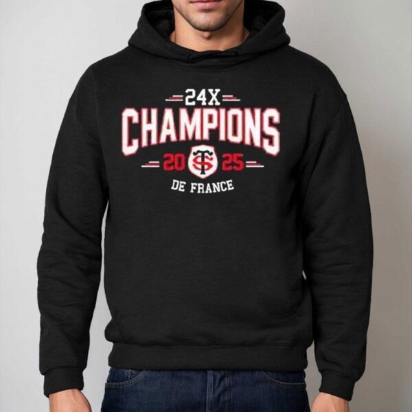 Stade Toulousain 24x Champions De France 2025 Shirt