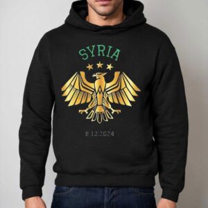 Syria Eagle Golden Hoodie