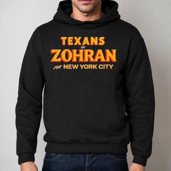 Texans For Zohran For New York City Shirt