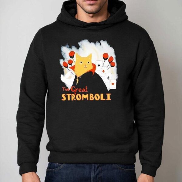 The Great Stromboli Cat Cards Shirt