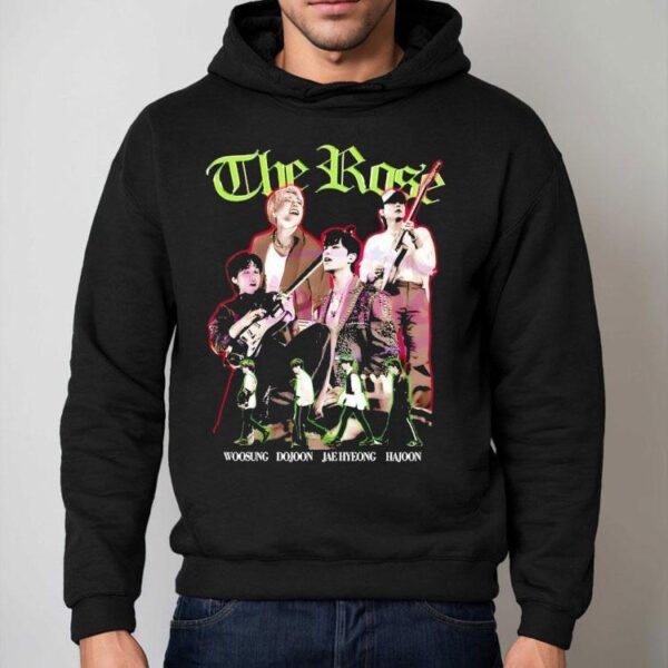 The Rose Band Kpop Members Woosung Dojoon Jaehyeong Hajoon Shirt