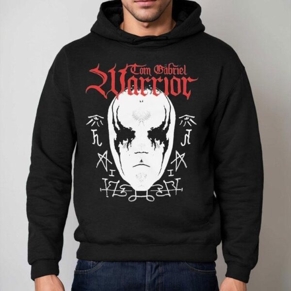 Tom Gabriel Warrior Only Death Is Real Mask Shirt
