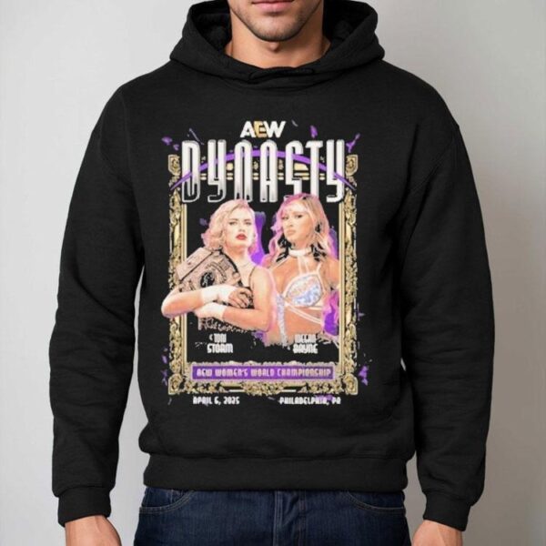 Toni Storm Vs Megan Bayne Aew Dynasty 2025 Matchup Shirt