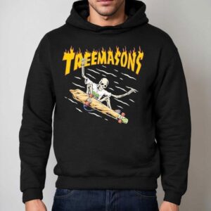 Treemasons Skate Skeleton Hoodie