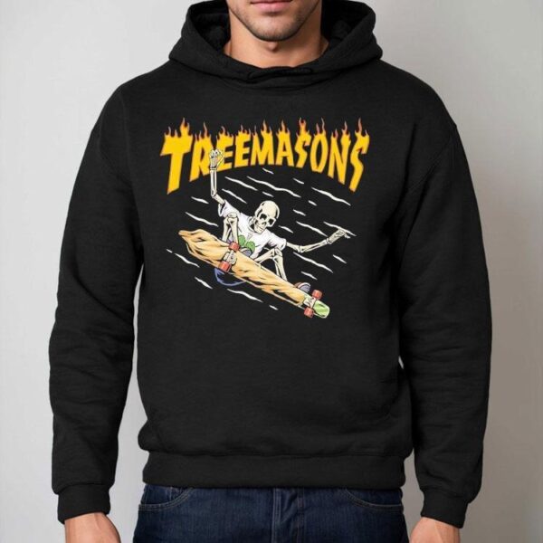 Treemasons Skate Skeleton Shirt