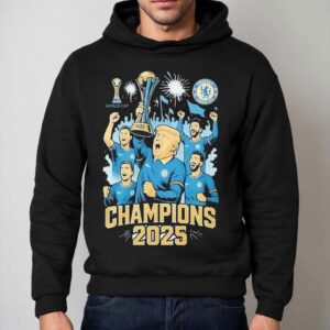 Trump And Chelsea Football Team Championship Trophy Hoodie