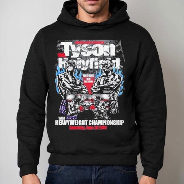 Tyson Vs Holyfield Warren Lotas The Sound And The Fury Wba Heavyweight Championship Fight Night Shirt