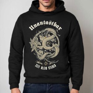 Untouchable Time Stands Still Zeit Bleib Stehen Hoodie