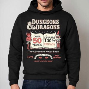 Wizard Of Barge Dungeons And Dragons Years Of Fantasy The Adventure Never Ends And Beyond Hoodie