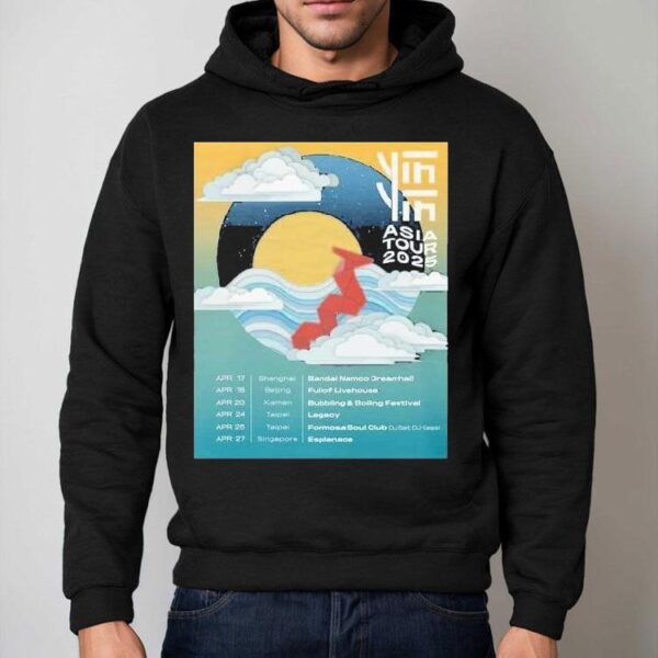Yin Yin Band Asia Tour 2025 Dates Shirt