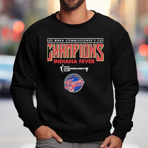 2025 Wnba  Commissioner’s Cup Indiana Fever Shirt