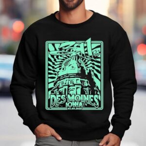 July Vibrant Music Hall Waukee Ia Sweatshirt