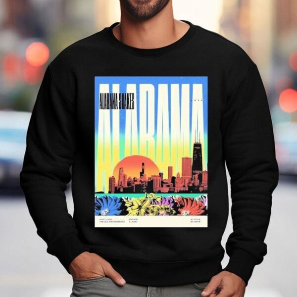 Alabama Shakes Chicago Illinois 2025 Diptych At The Salt Shed Outdoors On July 15 2025 Shirt