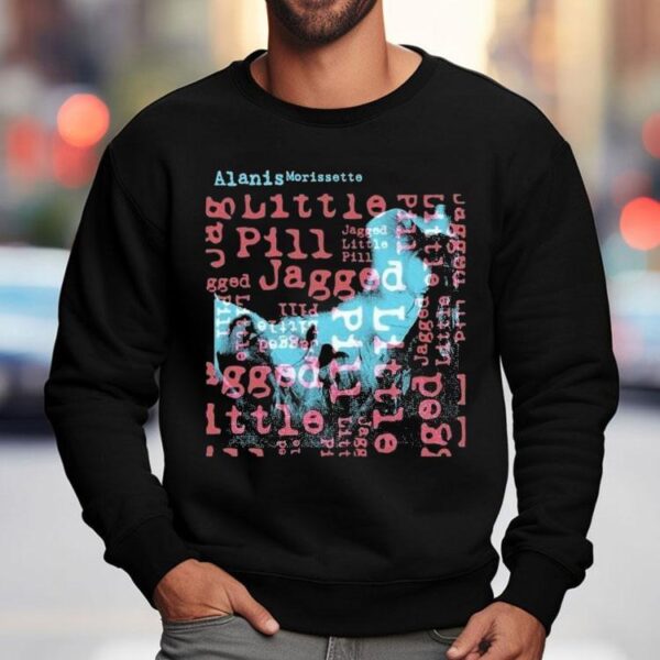 Alanis Morissette Jagged Little Pill Portrait Text Shirt