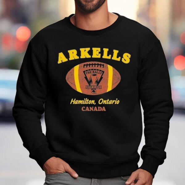 Arkells Hamilton Ontario Canada The Rally Football Event June 21 2025 Shirt