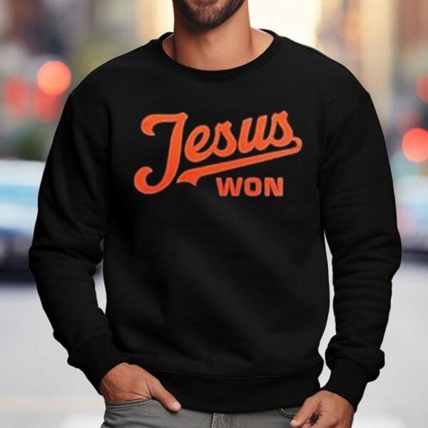 Baltimore Orioles Jesus Won Shirt