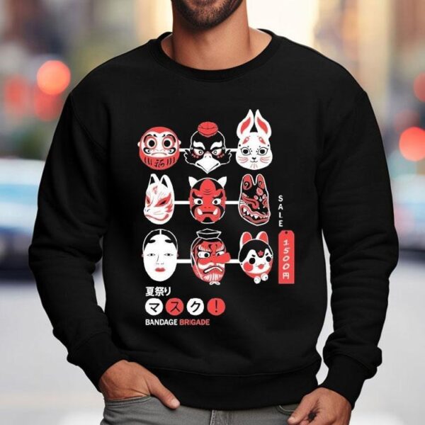 Bandage Brigade Matsuri Masks Shirt