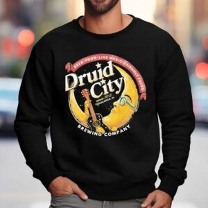 Beer Food Live Music Friendly Facis Druid City Sweatshirt