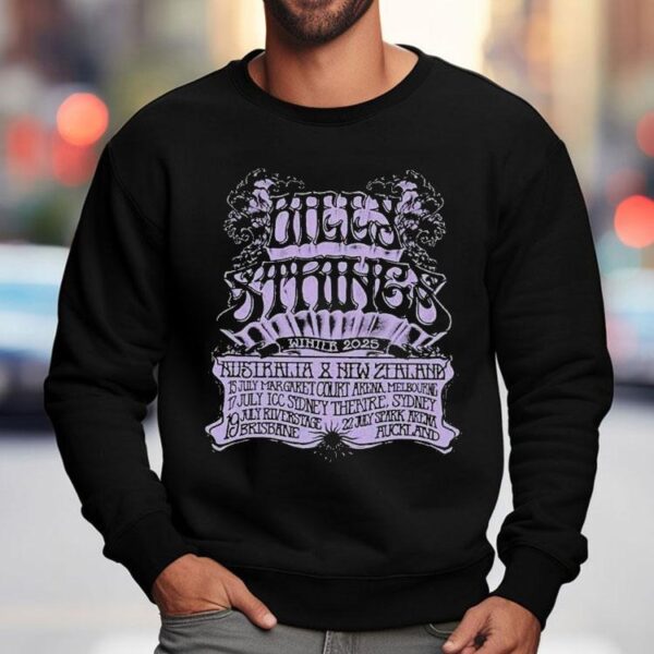 Billy Strings Australia New Zealand 2025 Tour Shirt