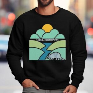 Blacktop Mojo Hill Country Kerr County Texas Sweatshirt