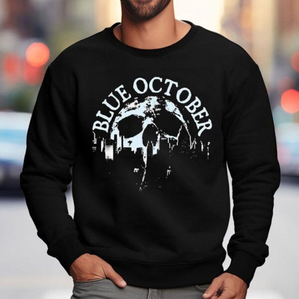 Blue October Skull Skyline Spring Tour 2024 Shirt