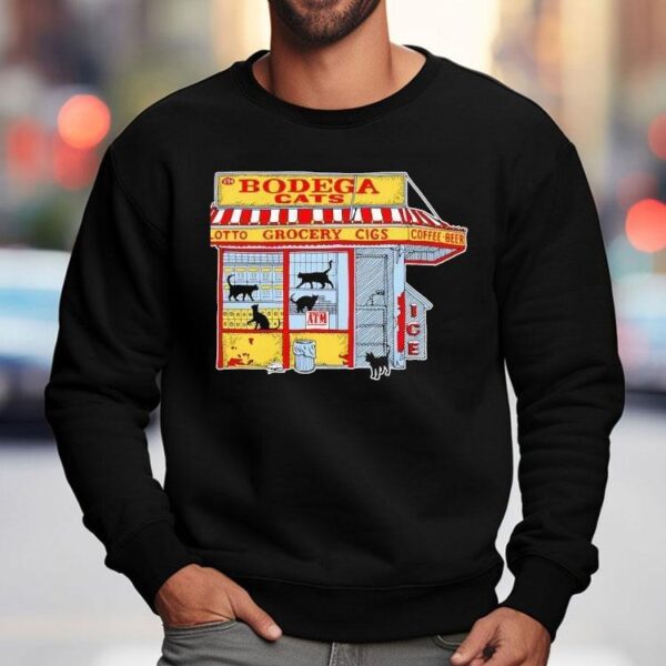 Bodeca Cats Lotto Crocery Cigs Coffee Beer Shirt