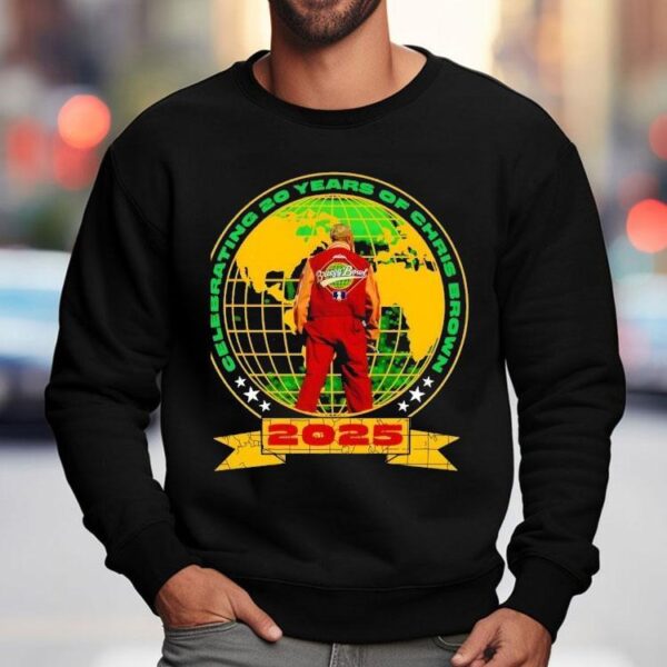 Celebrating 20 Years Of Chris Brown 2025 Shirt
