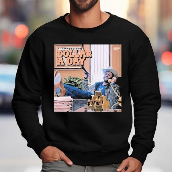 Charley Crockett Dollar A Day Album Shirt