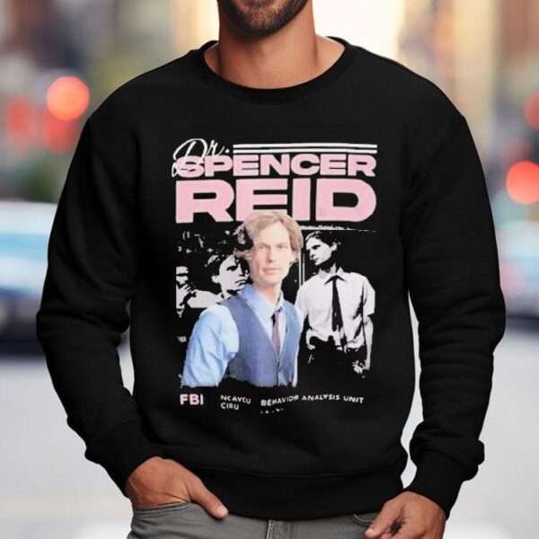 Criminal Minds Dr Spencer Reid Fbi Shirt