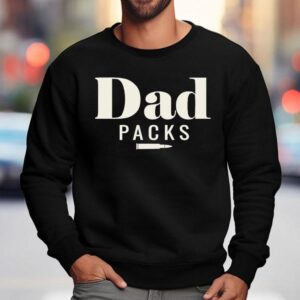 Dad Carries Sweatshirt