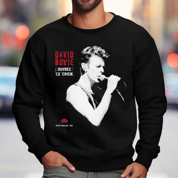 David Bowie Dallas Ouvrez Le Chien Shirt