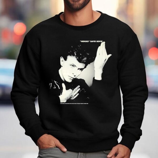 David Bowie Heroes Album Cover Shirt