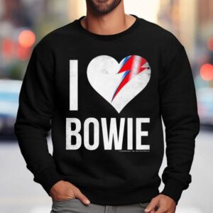 David Bowie I Love Bowie Sweatshirt