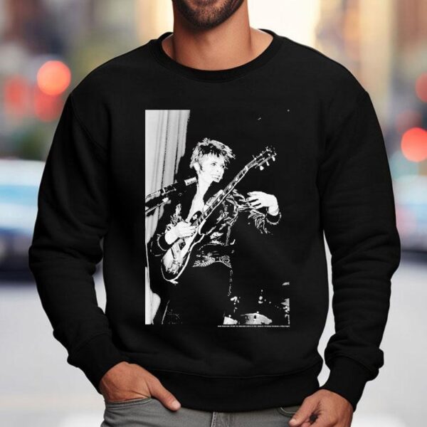 David Bowie Smiling Guitar Shirt