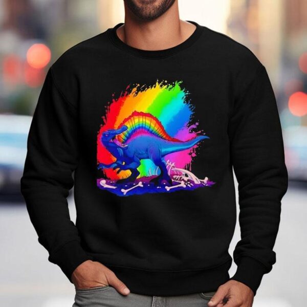 Dinosaur Bobby Rainbows The Spinosaurus Shirt